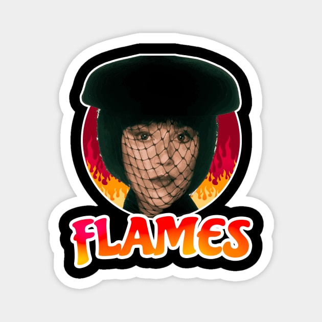 Flames Magnet by Suarezmess