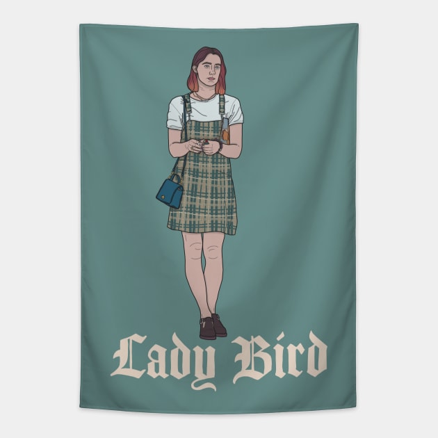 Lady Bird - Christine McPherson (Saoirse Ronan) Tapestry by Kath Fernweh