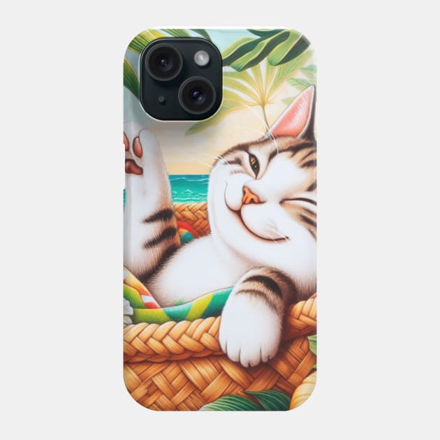 Island Bliss in a Basket Phone Case by Bekdreams