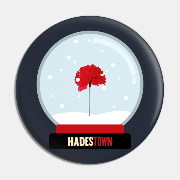 Hadestown Musical Snow Globe Pin by sammimcsporran