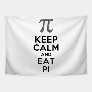 keep calm eat pi Tapestry