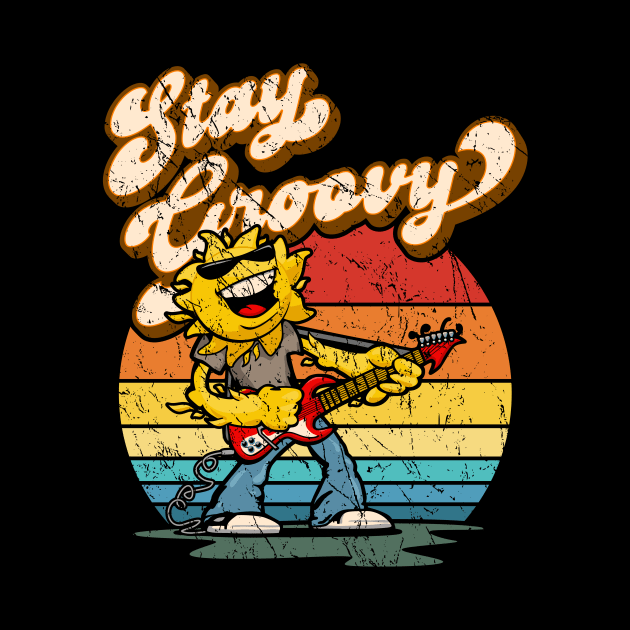 Stay Groovy Retro Rockin’ Summer Sun by hobrath