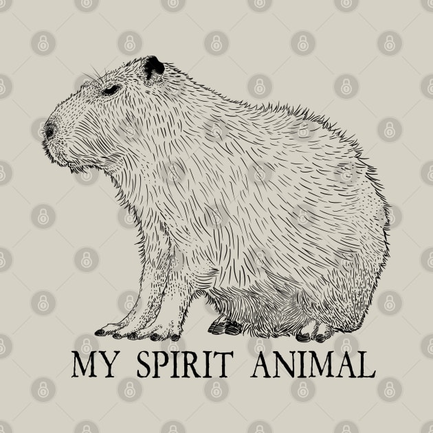 Capybara: My Spirit Animal by ImpishTrends