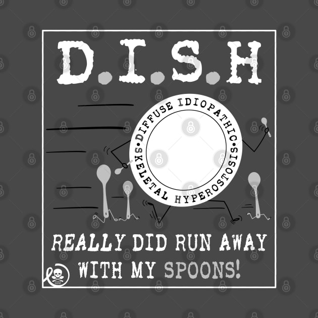 DISH ran away with SPOONS (asphalt) by spooniespecies