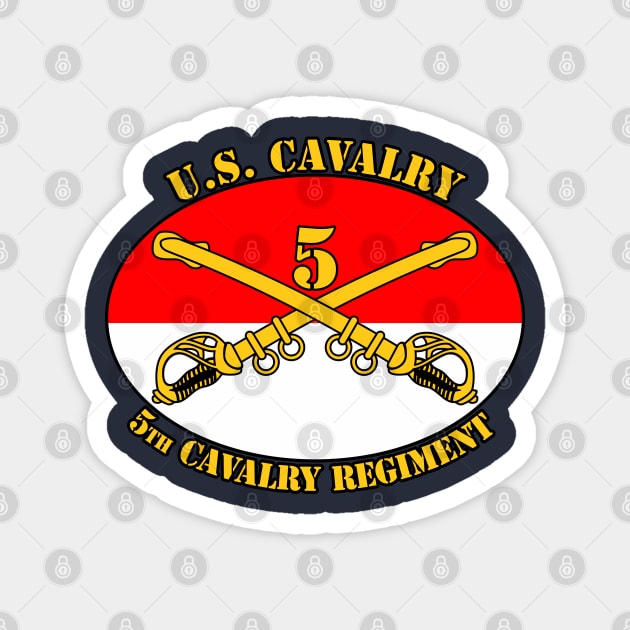 5th Cavalry Regiment Magnet by MBK