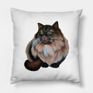 Chubby Furr Cat Pillow