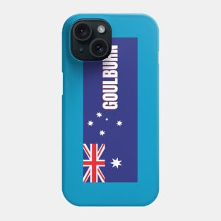 Goulburn City in Australian Flag Phone Case