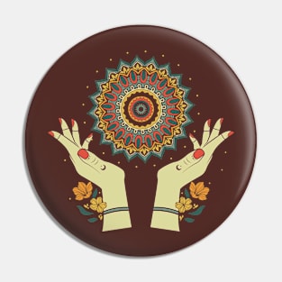 Mandala power design Pin