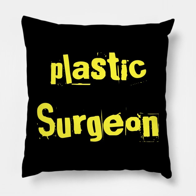 Plastic Surgeon Pillow by Spaceboyishere