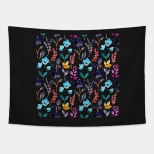 Colorful Flowers Tapestry