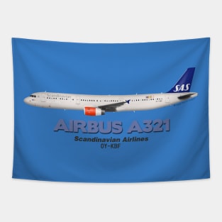 Airbus A321 - Scandinavian Airlines Tapestry