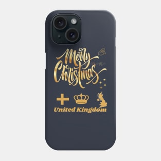 Merry Christmas United Kingdom Phone Case