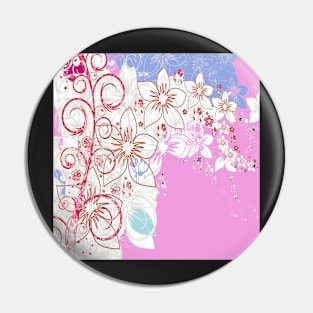 Pop flowers Pin