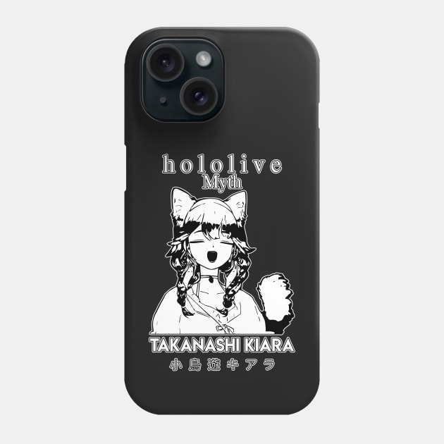 Takanashi Kiara Hololive English HoloMyth Phone Case by TonaPlancarte