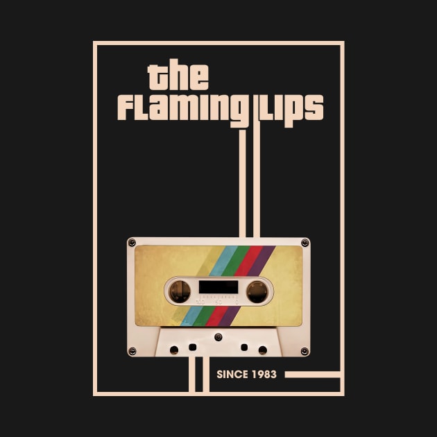 The Flaming Lips Music Retro Cassette Tape by Computer Science