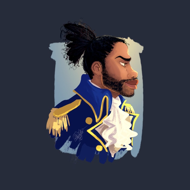 HAMILTON MUSICAL Lafayette by MeikeARTS