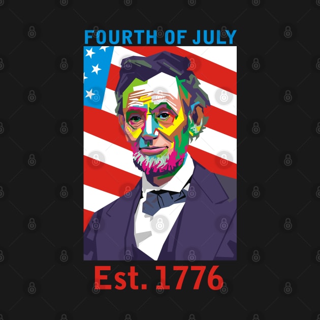 abraham lincoln by rifaisetyo