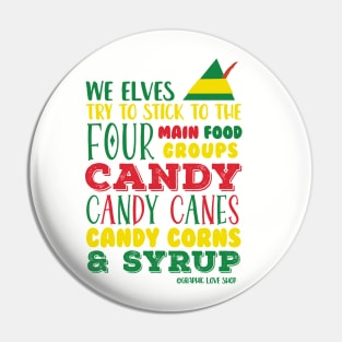 Candy, Candy Canes, Candy Corn, & Syrup © Graphic Love Shop Pin