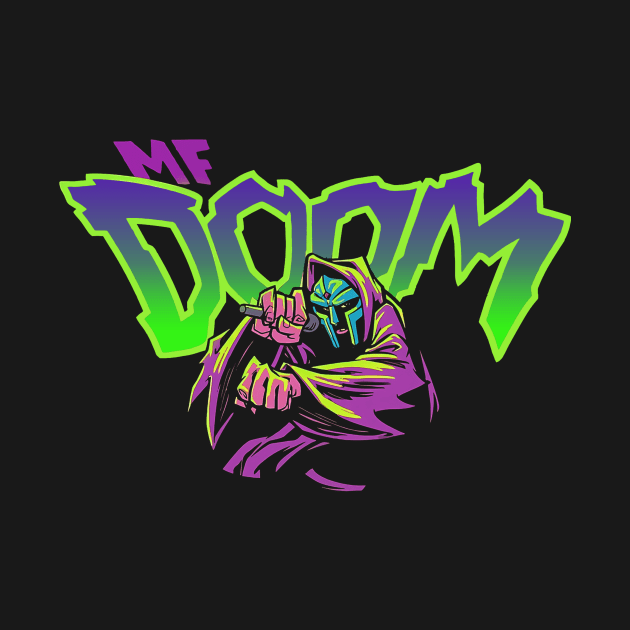 mf doom magenta green by Olympussure