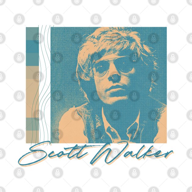 Scott Walker / Retro Aesthetic Fan Design by unknown_pleasures