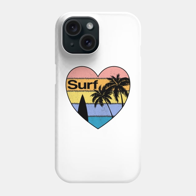 surf love Phone Case by geeceetee