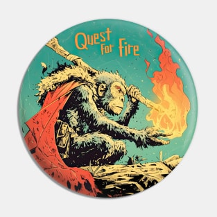 Quest for Fire Iron Maiden monkey Pin