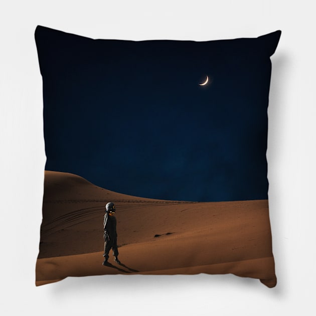 ALONE Pillow by SENSETUS