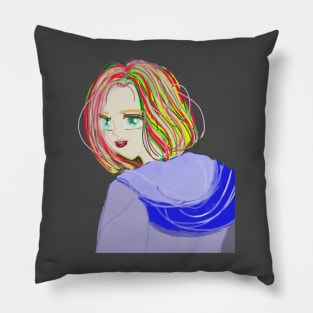 Anime Japanese cartoon style Pillow