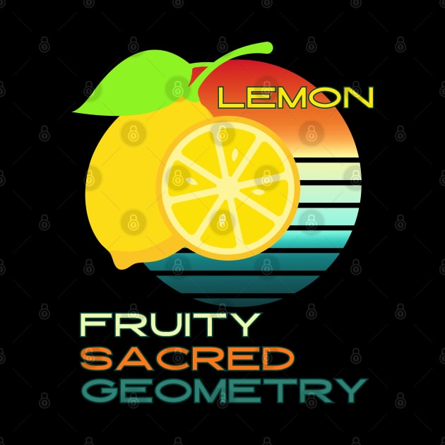 Lemon Fruity Sacred Geometry by HelenGie