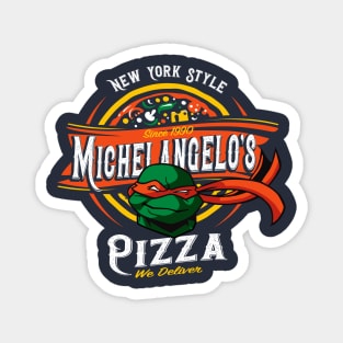 Michelangelo's New York Style Pizza Magnet