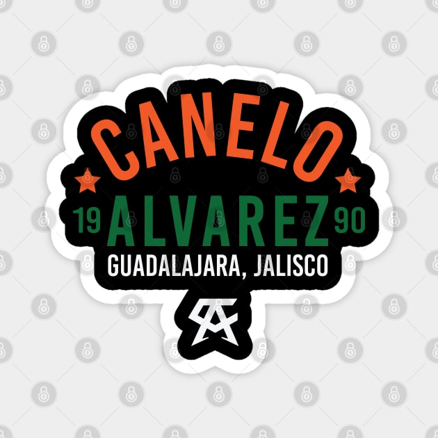 Canelo Alvarez Guadalajara Jalisco Magnet by cagerepubliq