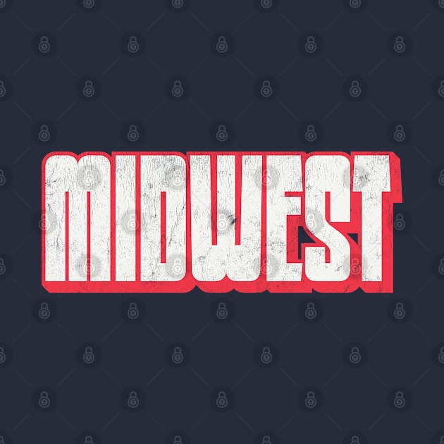 MIDWEST / Retro Typography Design by DankFutura