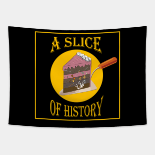 A slice of history archaeology cake Tapestry