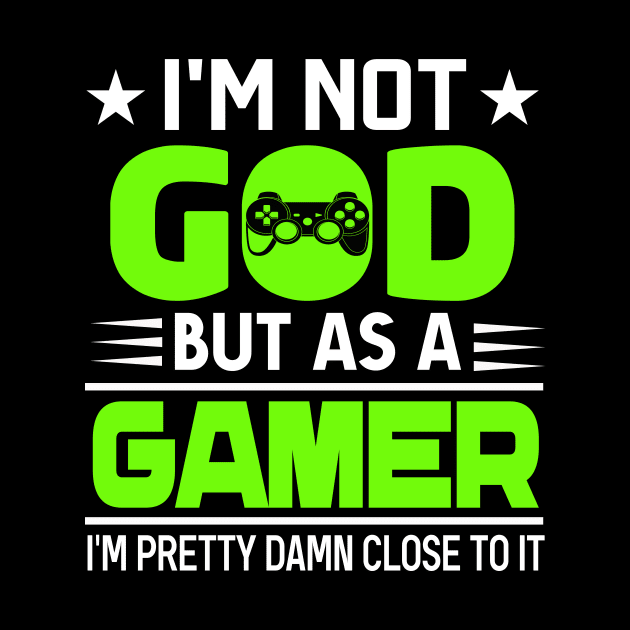 I'm not God but as a Gamer by Roberto C Briseno