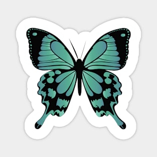 Blue Buttefly Magnet