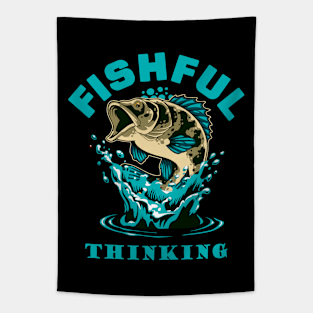 Fishful Thinking Tapestry