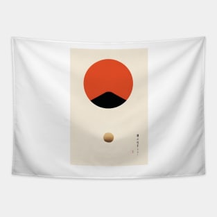 Japanese Inspired Design Tapestry