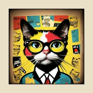 Professor Cat T-Shirt