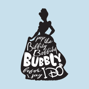 bridal shower bachelorette party princess bride T-Shirt