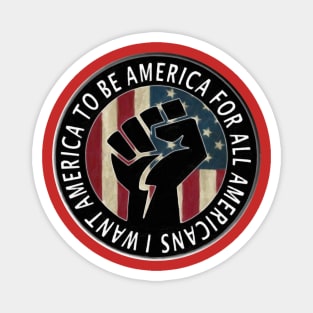 All Americans (Badge) Magnet