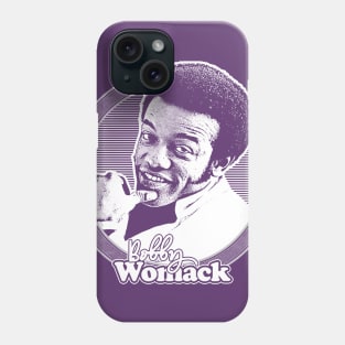 Bobby Womack /// Retro Style Fan Art Design Phone Case