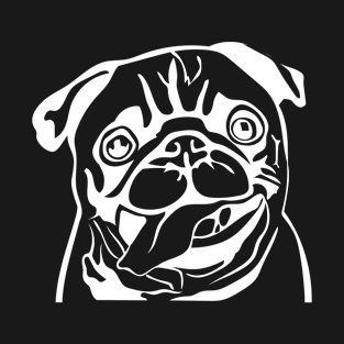 Charming Pug Pal - Adorable Pug Dog T-Shirt
