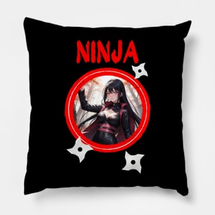 Ninja Target Love Cute Anime Girl Pillow