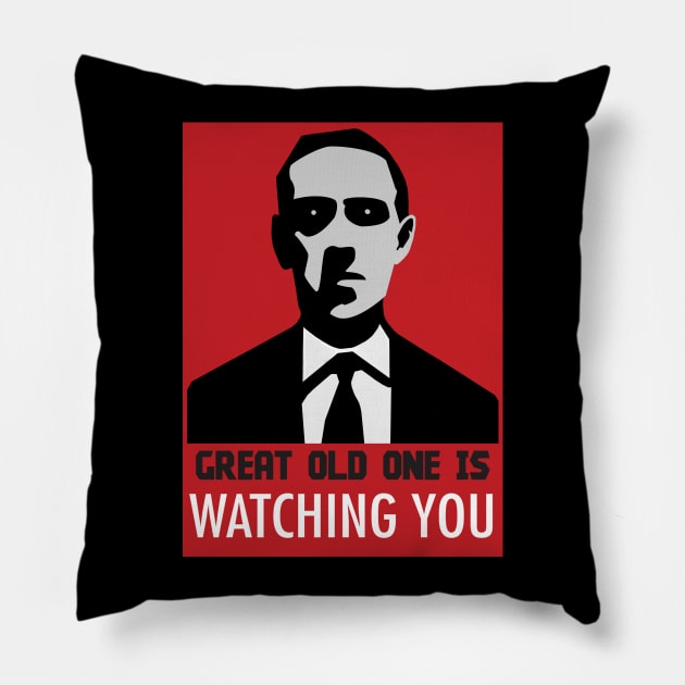 Great Old one is watching you! Pillow by AlexMill