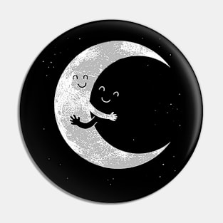 Funny Moon Love Pin