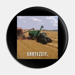 Farmer Motivational Harvest Time Pin