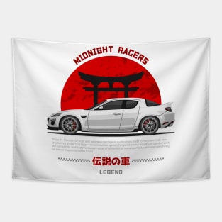 Tuner White RX8 JDM Tapestry