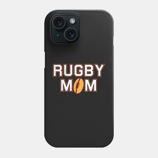 Rugby Mom Coach Love Phone Case by BraaiNinja