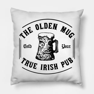 the olden mug Pillow