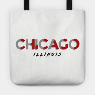 Chicago Illinois Stylized Tote